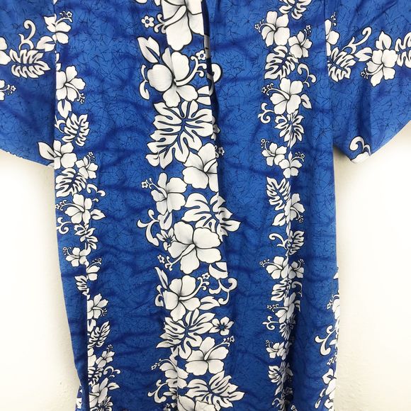 Vintage Hawaiian Togs Floral Hawaiian Midi Dress - Picture 7 of 9